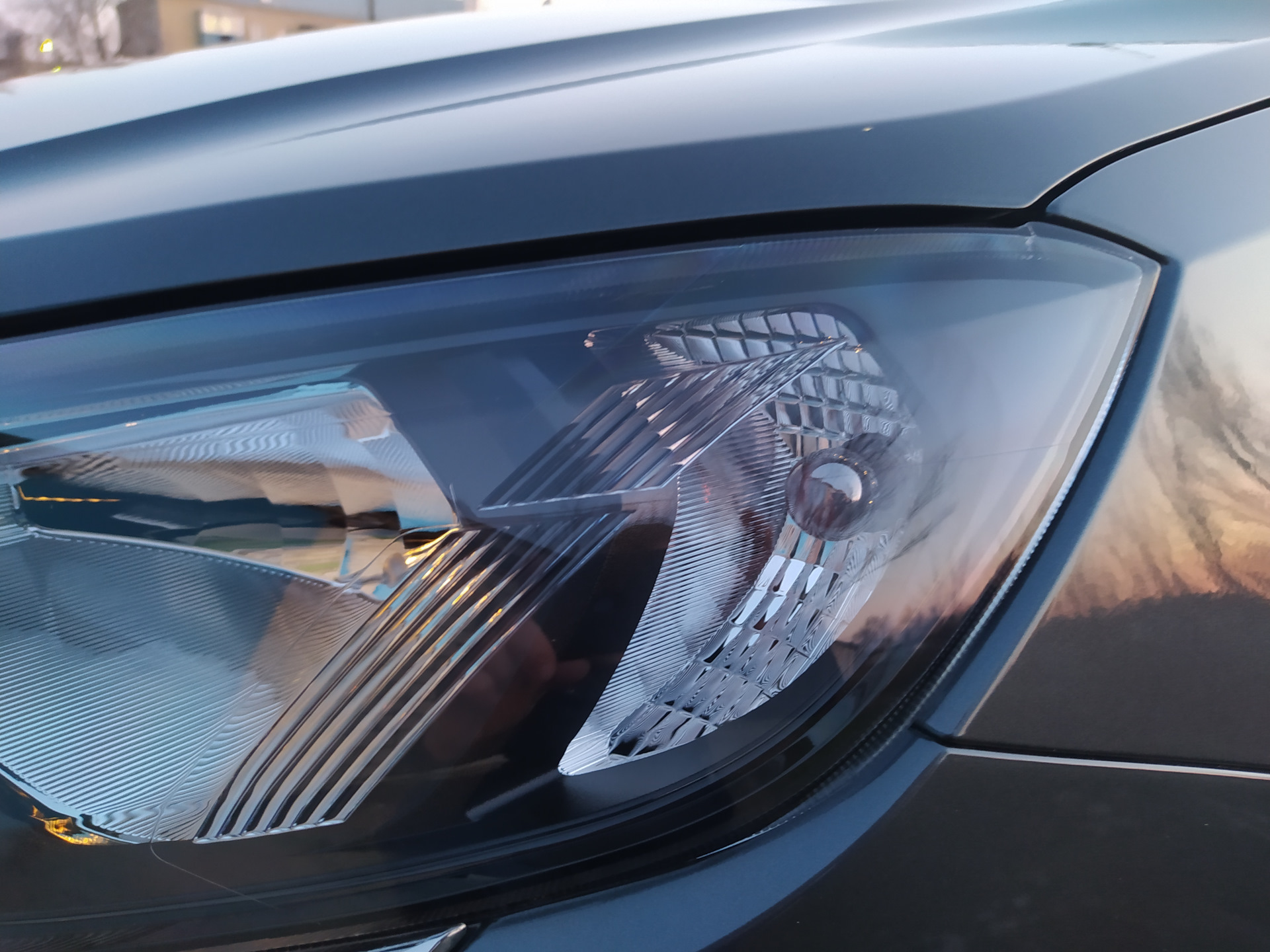 Хромированные лампы поворотов AVS & Красные LED Narva в габариты — Lada ...