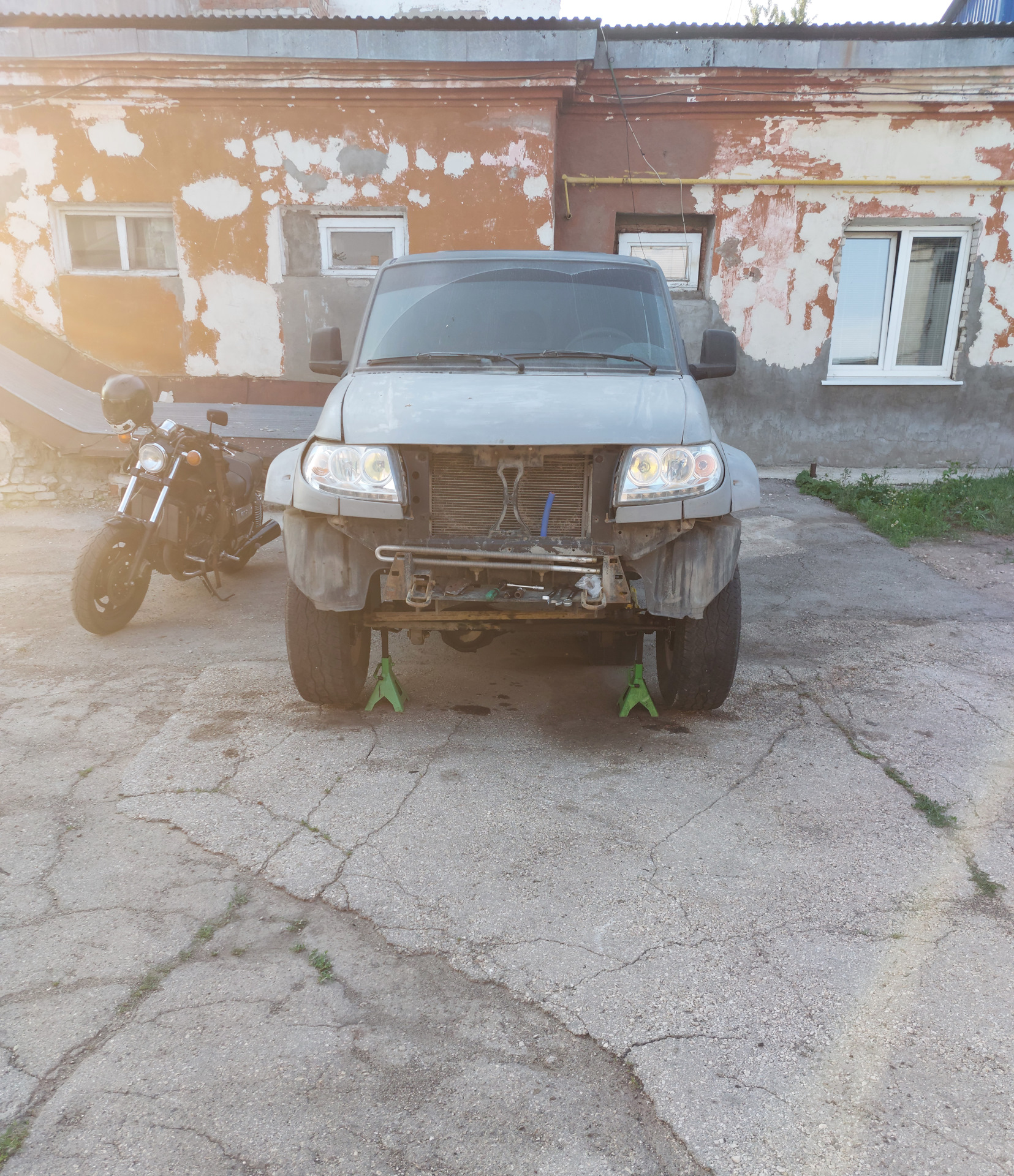 Завал кастера +8 ШОПК на УАЗ Патриот — УАЗ Pickup, 2,7 л, 2013 года ...