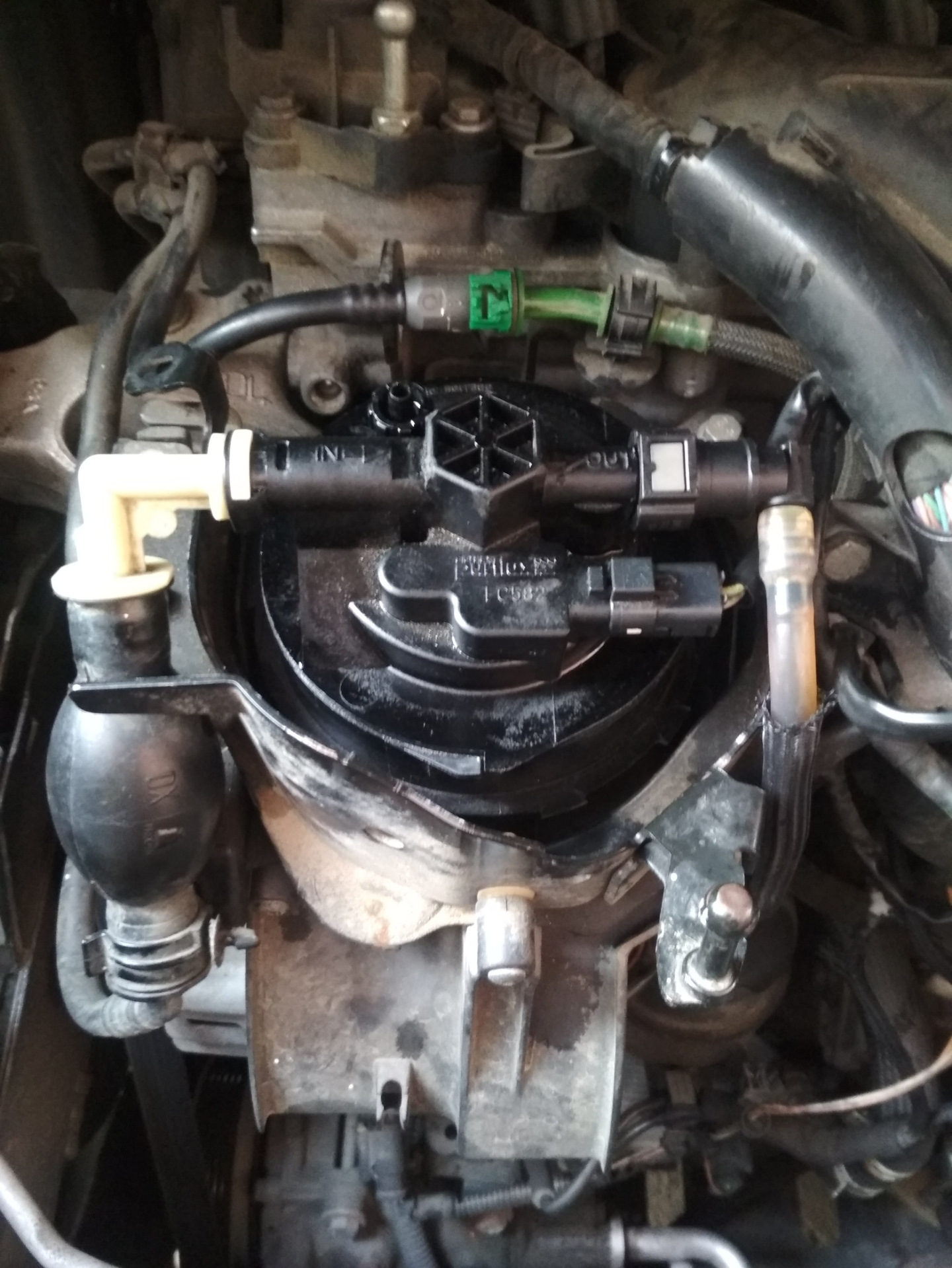 Замена быстросъема — Citroen Grand C4 Picasso (1G), 2 л, 2009 года ...