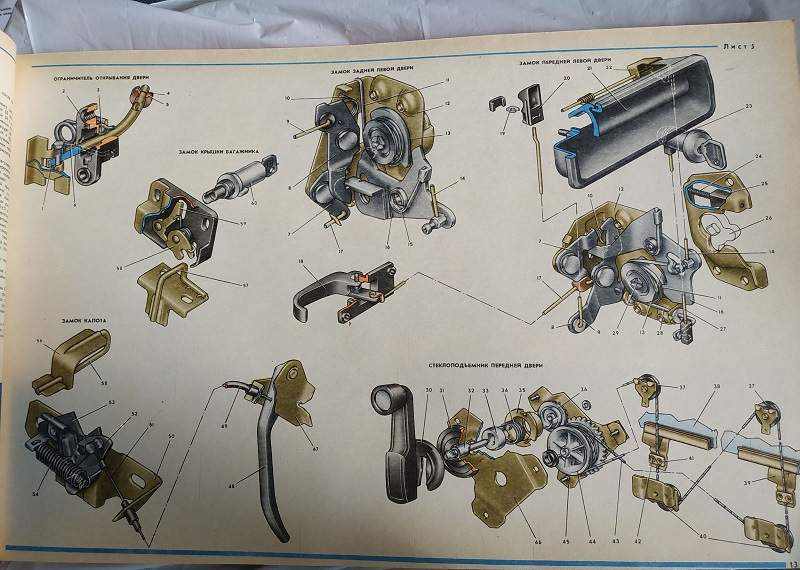 Многокрасочный альбом по ВАЗ-2107 — Lada 21070, 1,5 л, 1990 года ...