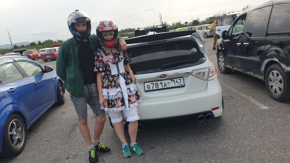Трек день Автодром Санкт-Петербург — Subaru Impreza (GE, GH), 2 л, 2008 ...