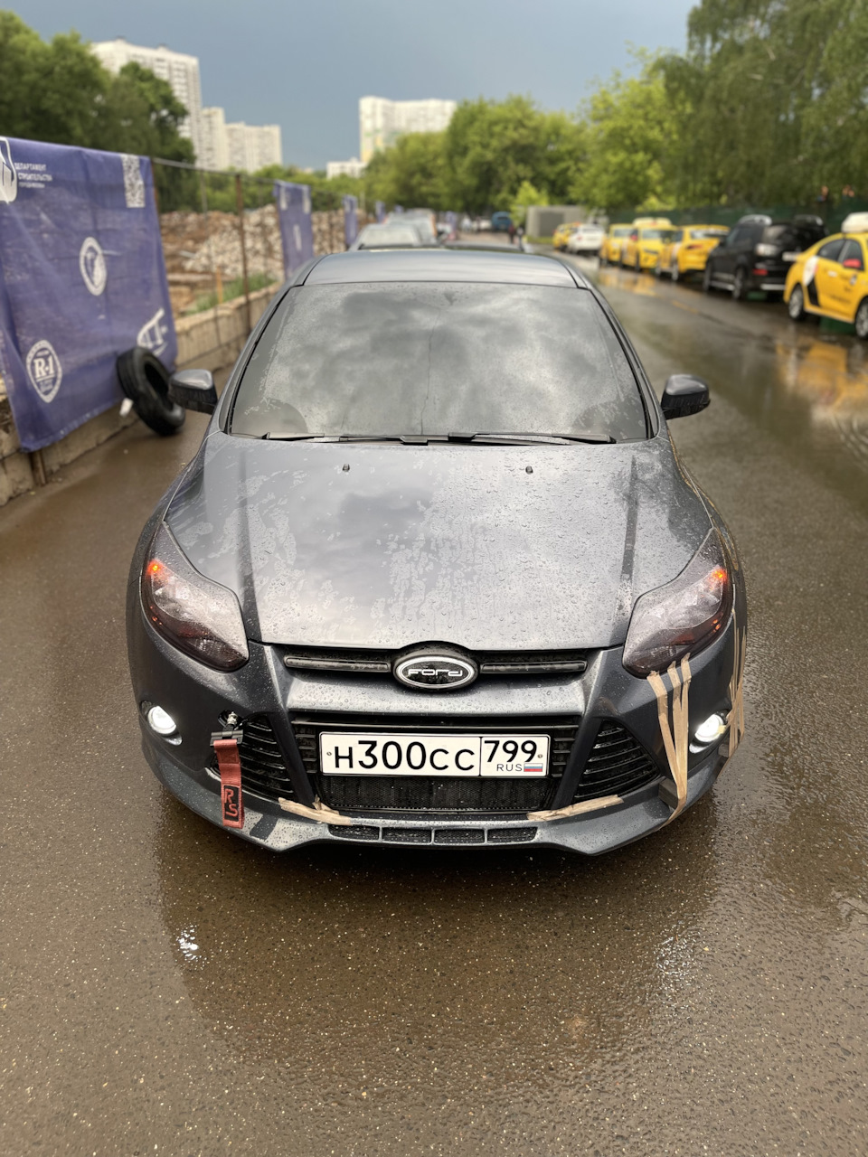 Тюнинг передняя губа и диффузор задний 🤙🏻 — Ford Focus III Hatchback, 2  л, 2013 года | тюнинг | DRIVE2