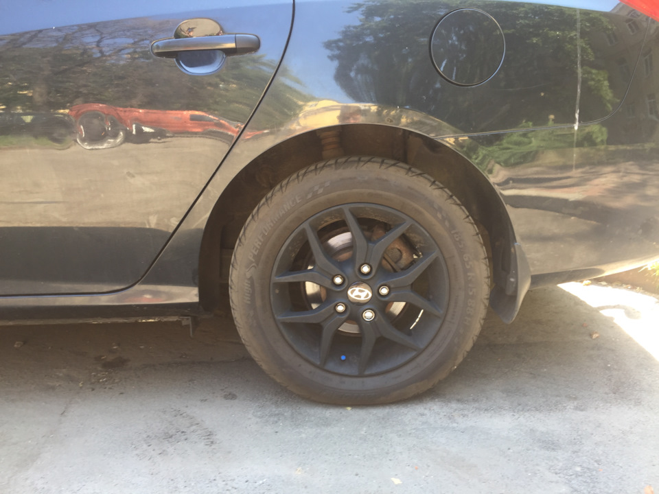 Задние пружины Элантра 4 от Киа Спортейдж 3 — Hyundai Elantra (4G), 1,6 ...