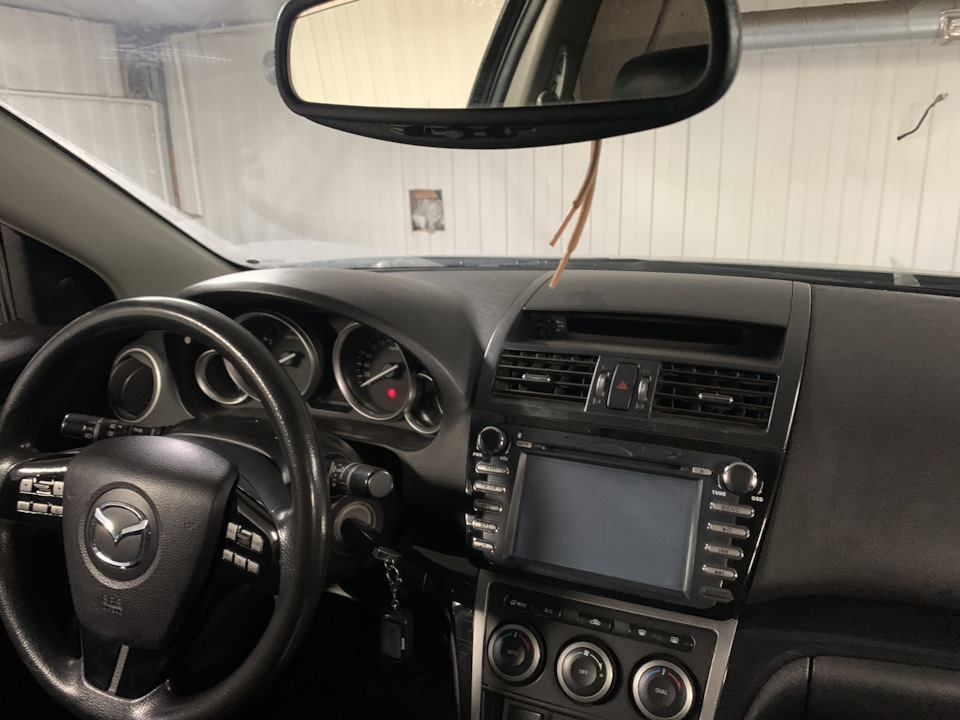 6. Замерз ручник/ на хх дует холодным — Mazda 6 (2G) GH, 1,8 л, 2008 ...