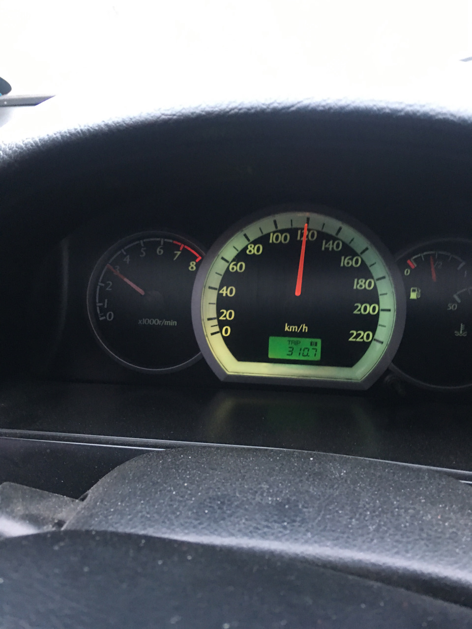 Так теперь показывают приборы — Chevrolet Lacetti SW