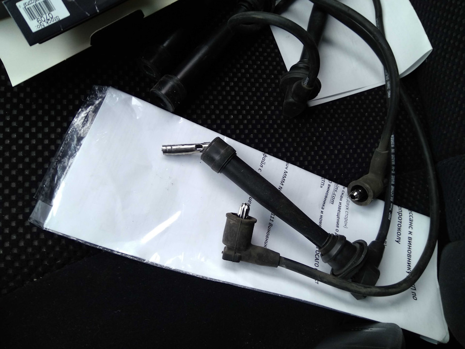 115450 км. Замена ВВ проводов — DRIVE2