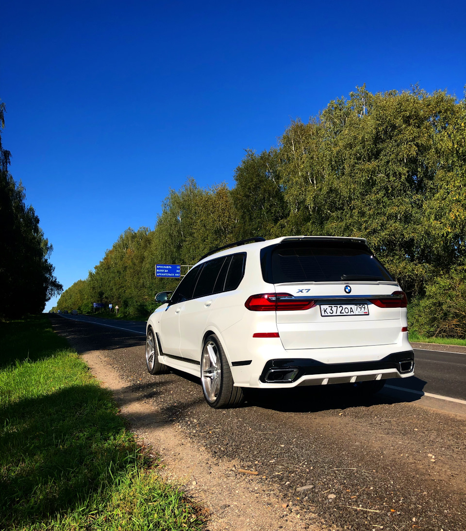 Душевный мини-дальнобой и дорожное приключение) — BMW X7 (G07), 3 л, 2019  года | путешествие | DRIVE2