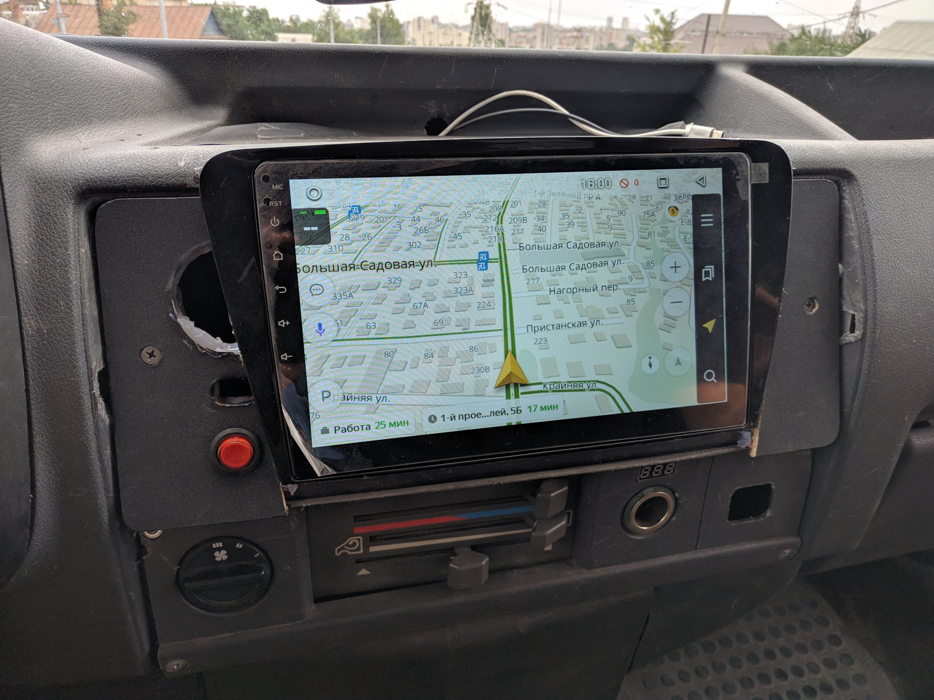 Новая балалайка на 4*64 гига на Андроиде. — Ford Transit (4G), 2,5 л ...