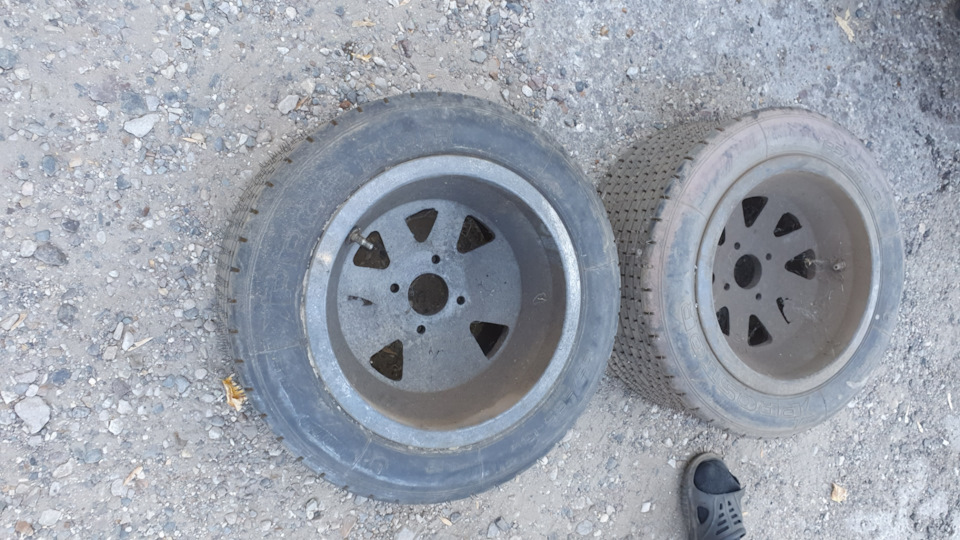 Гоночные магниевые колеса с резиной PROSTOR — DRIVE2