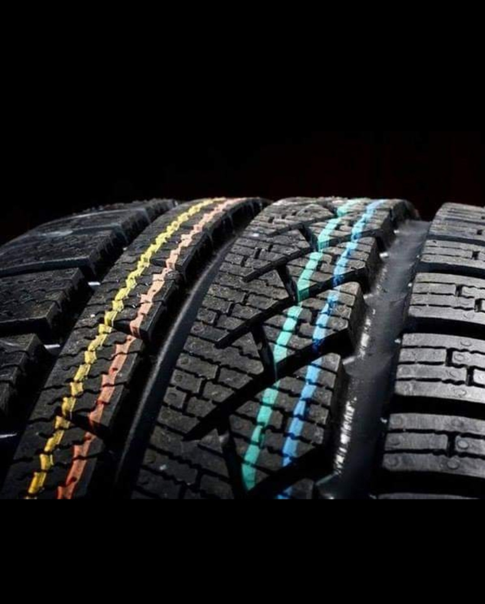 Цветные метки на шинах — Renault Trafic (2G), 2 л., 2012 года | шины ...