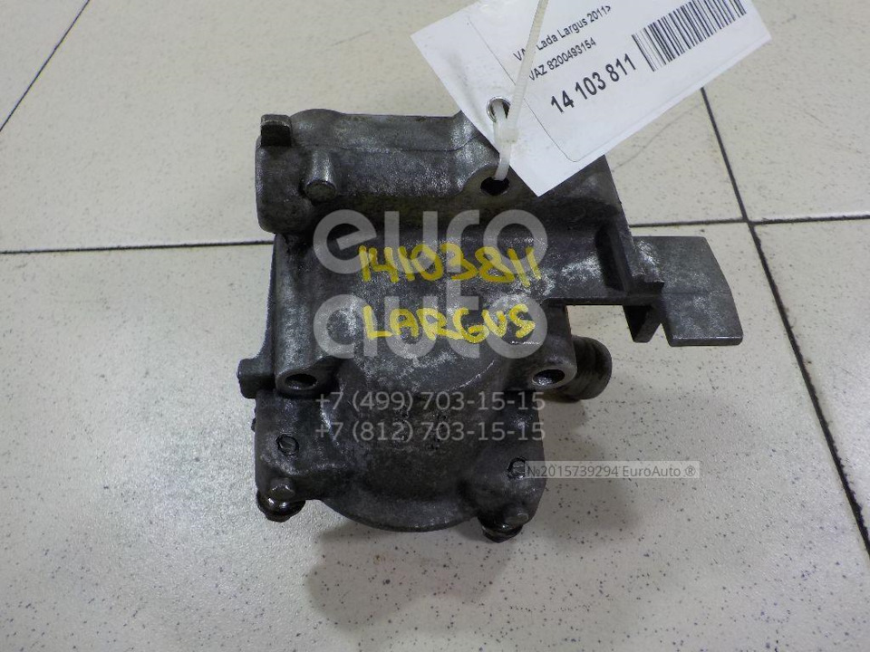 8200493154 Выпускной патрубок на головке бл RENAULT | Запчасти на DRIVE2