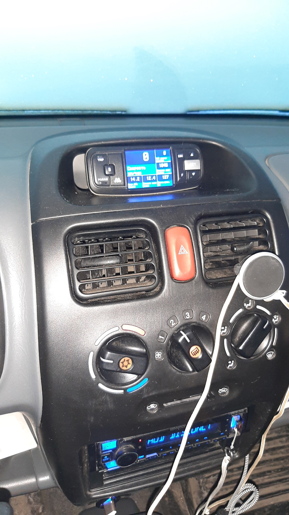 Бортовой компьютер — Suzuki Wagon R (1G), 1,3 л, 2002 года | аксессуары ...