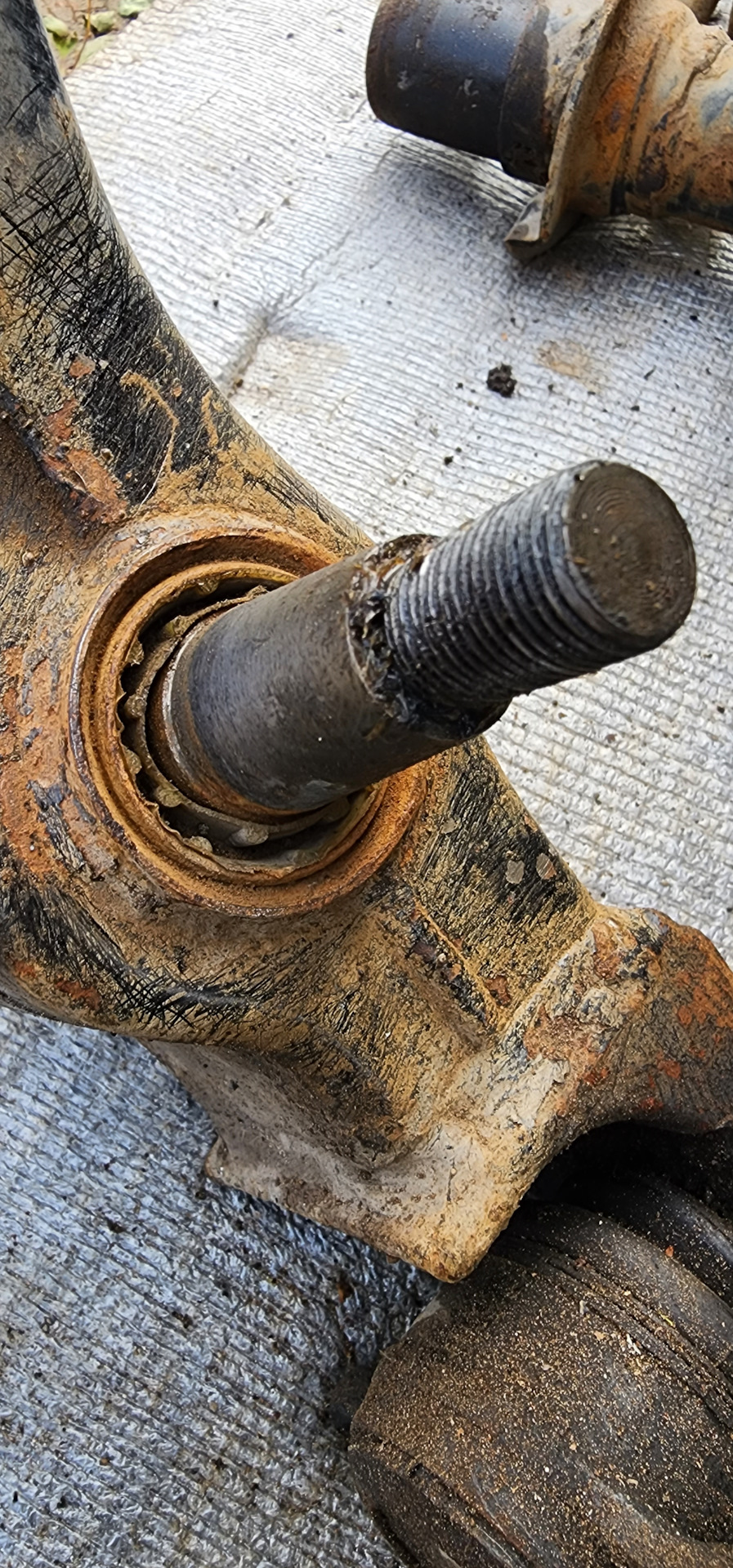 Доделка-переделка передней подвески. — SsangYong Kyron, 2 л, 2008 года ...