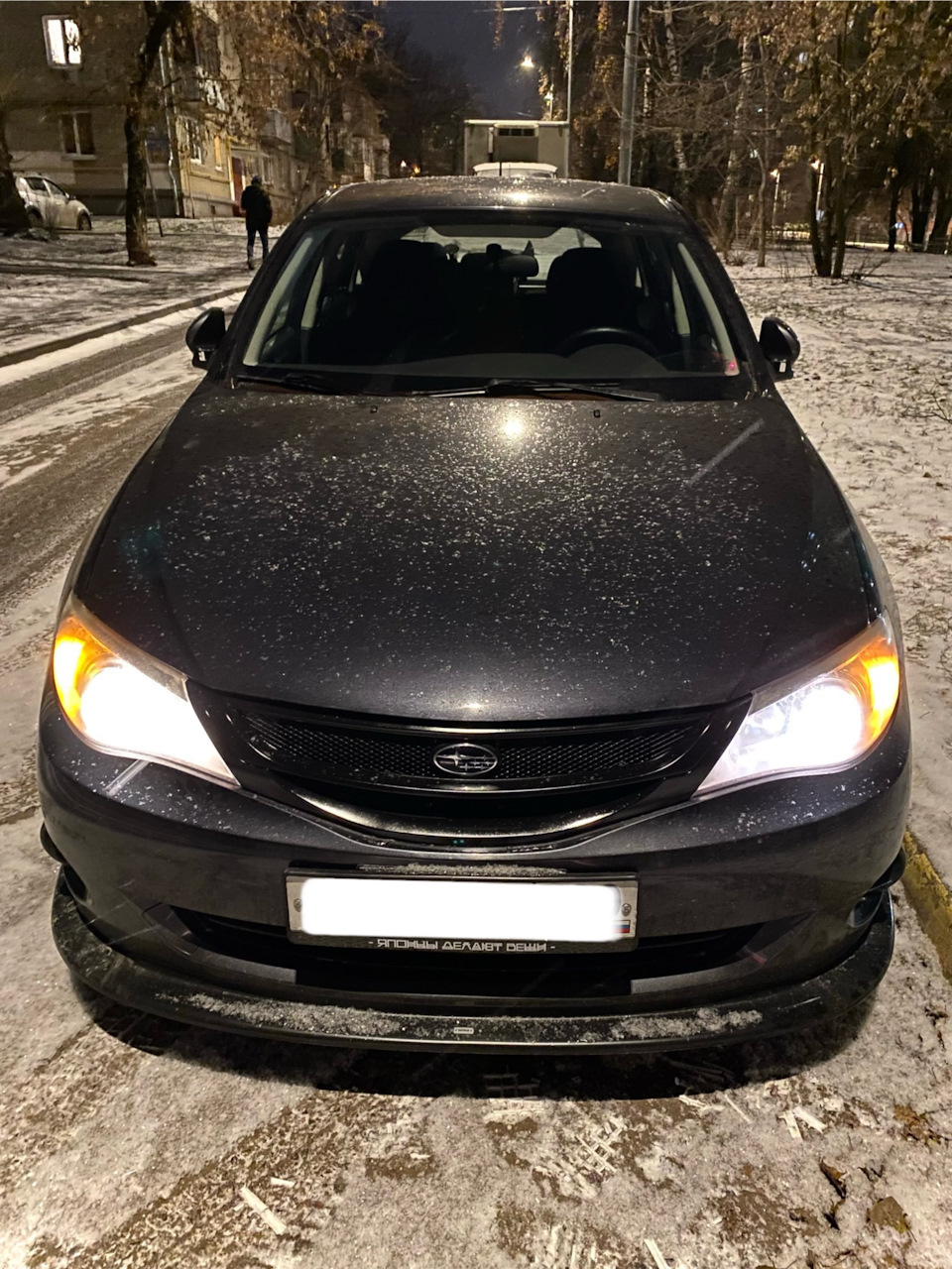 Покраска решетки радиатора (антихром) — Subaru Impreza (GE, GH), 1,5 л ...