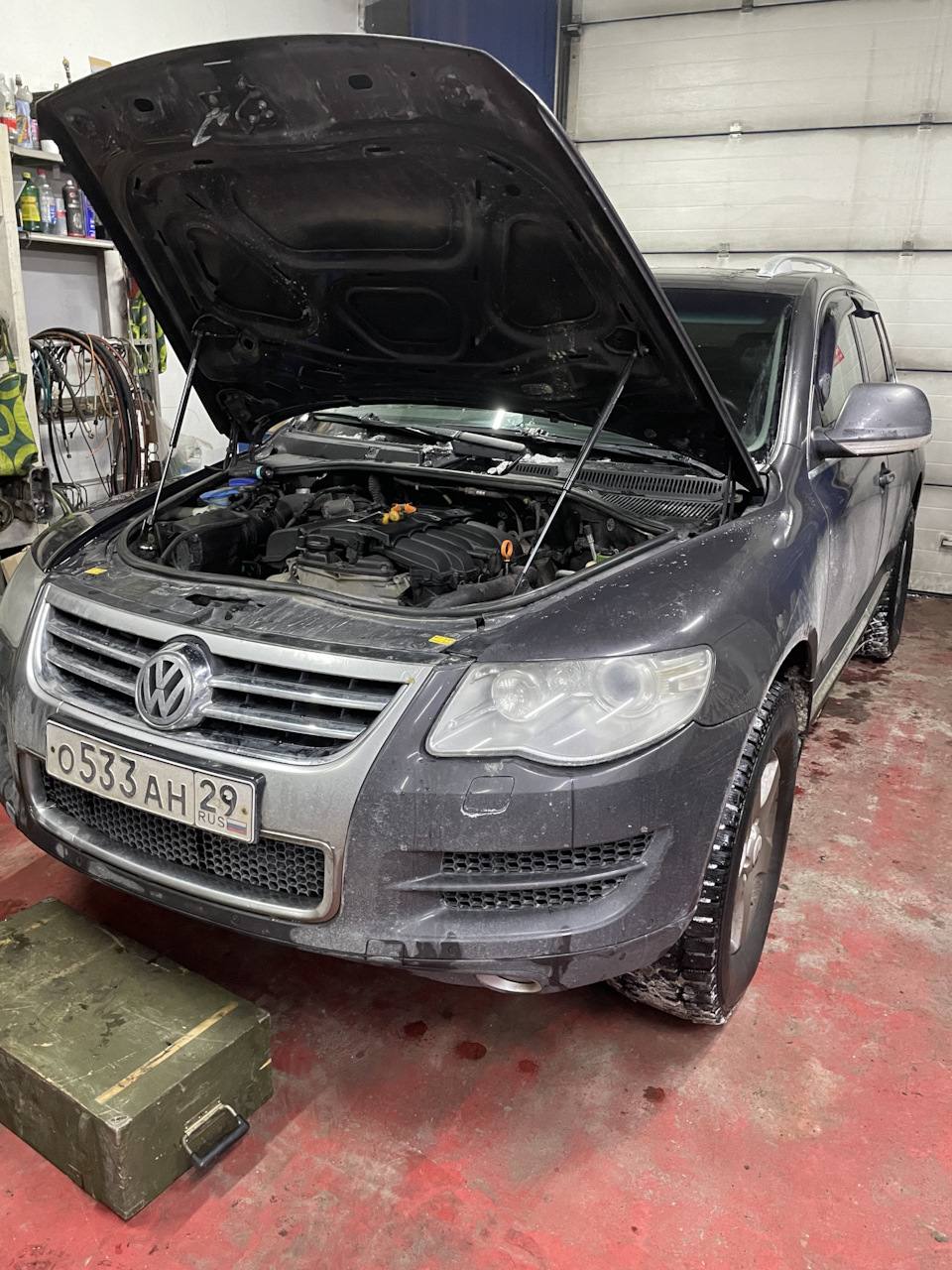 Еще один ДК — Volkswagen Touareg (1G), 3,6 л, 2008 года | своими руками |  DRIVE2