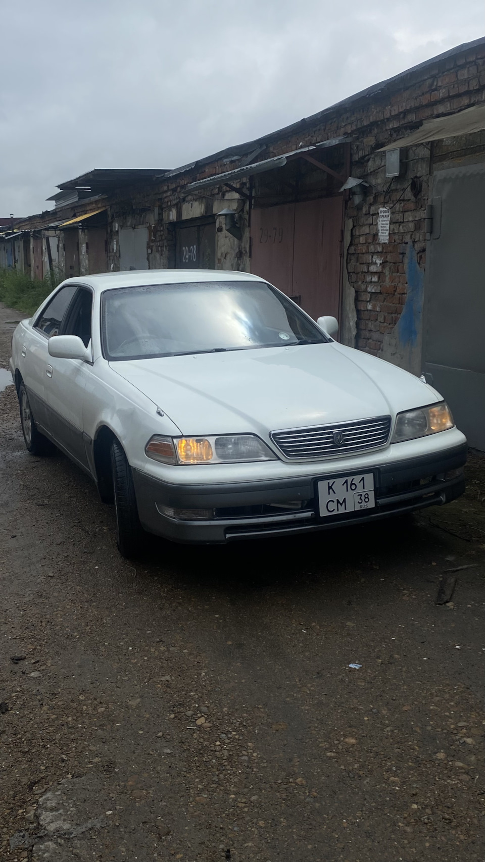 Постановка на учет, квадратные номера — Toyota Mark II (100), 2 л, 1997  года | своими руками | DRIVE2