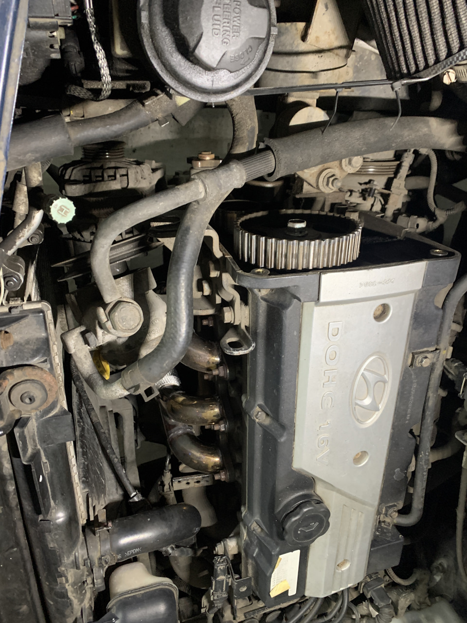 Добрался до ГРМ — Hyundai Matrix, 1,6 л, 2008 года | визит на сервис ...