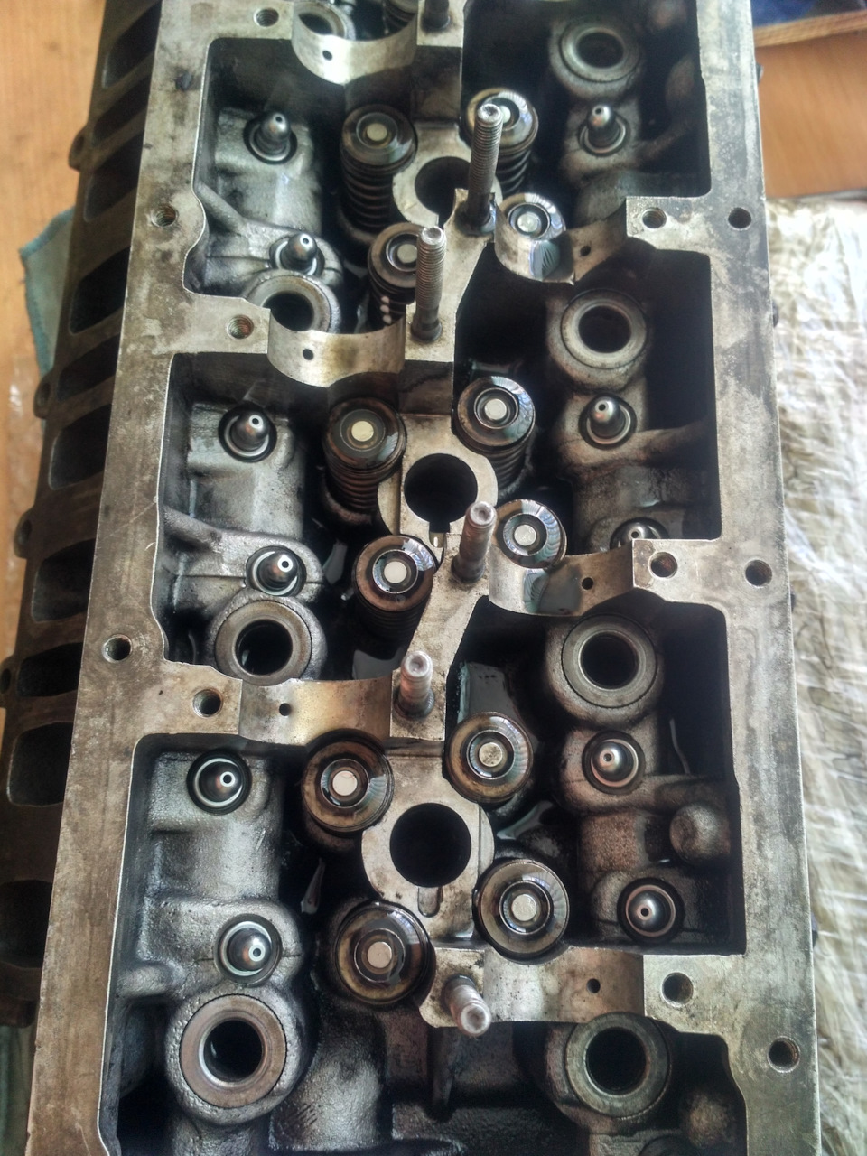 Прогар клапана или 50%-я капиталка. Часть 3 — Audi A8 (D2), 3,3 л, 2000 ...