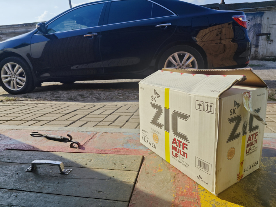 Масло в автоматическую коробку передач zic в прок.(Не реклама) — Toyota ...