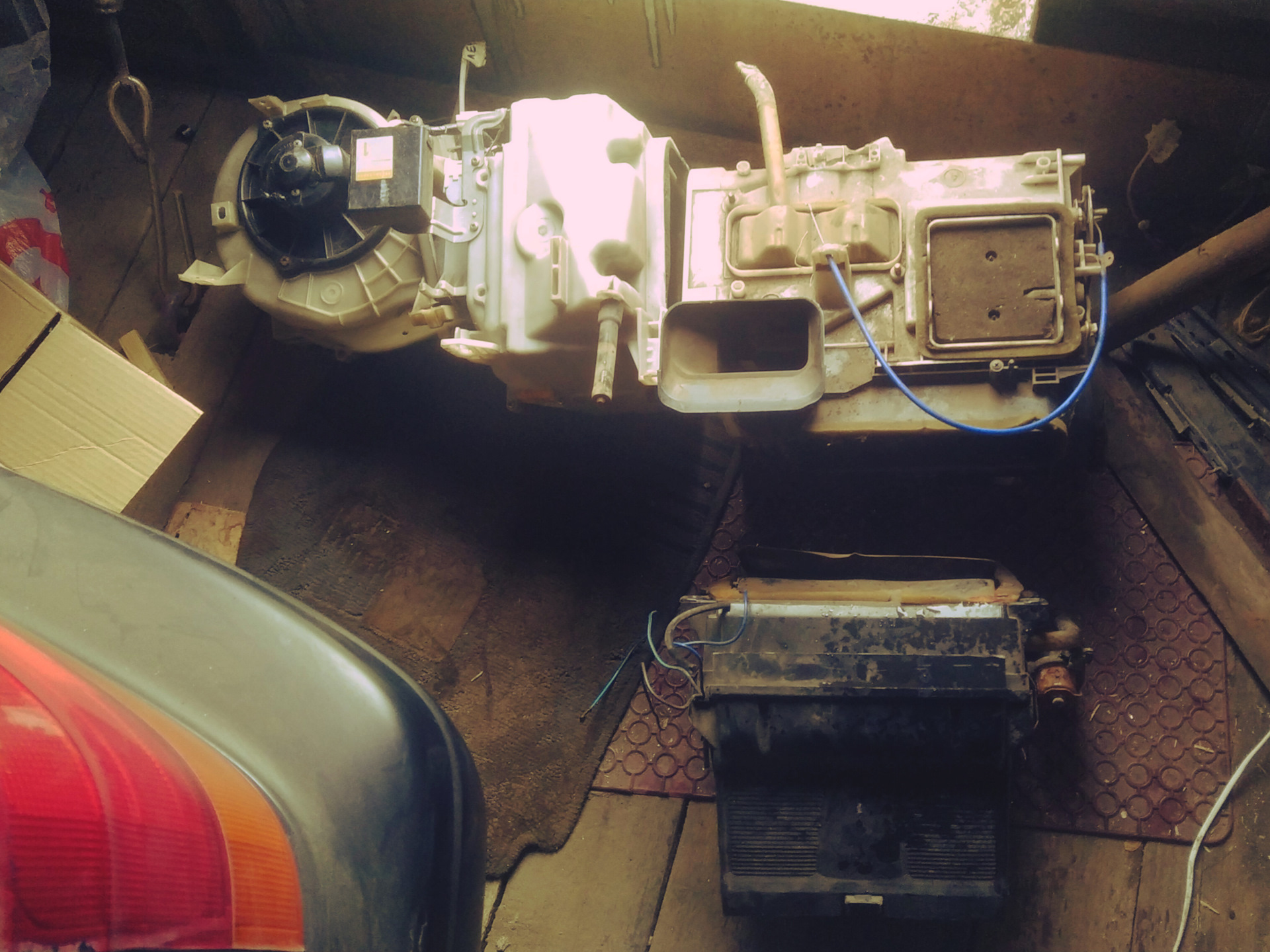 FAQ "Sportage"-1: торпедо: снятие. - KIA Sportage (1G), 2 л, 1995 года своими ру