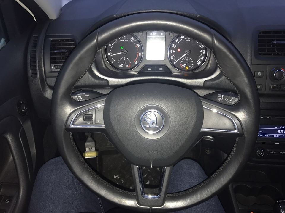 Почему уводит руль? — Skoda Fabia Mk2, 1,6 л, 2013 года | визит на ...