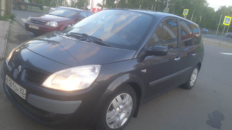 Переделка электро ручника на пеханический — Renault Grand Scenic II, 1 ...