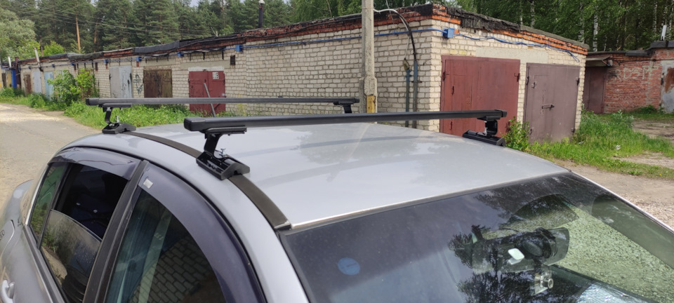 Багажник на крышу универсальный Inter C-15 — Renault Megane II, 1,6 л ...