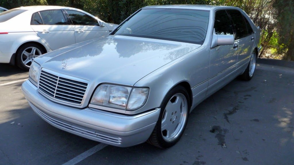 Мерседес w140 свадебный