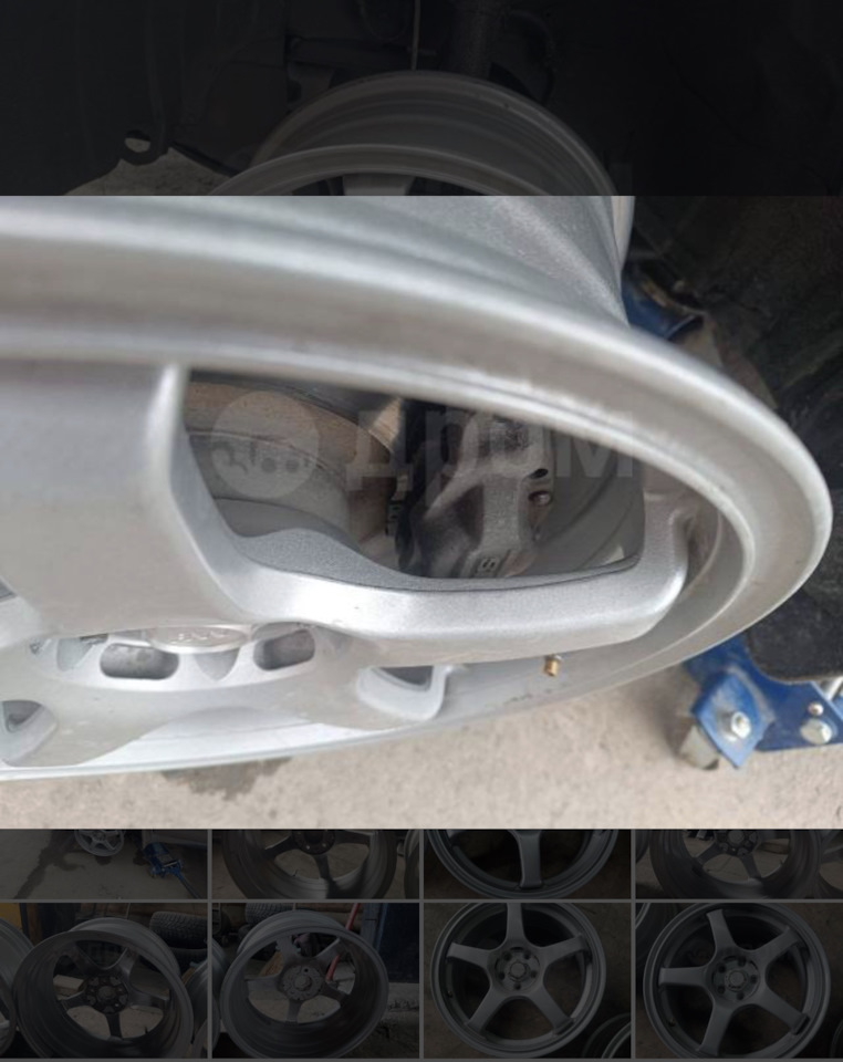 Кованые диски 7,5Jx17 ET48 5x100 на Subaru Forester (SG), Subaru ...