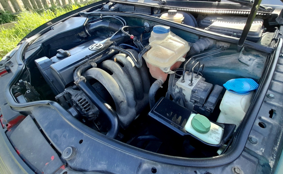 Замена уплотнительной резинки под капотом — Volkswagen Passat B5, 1,6 л ...