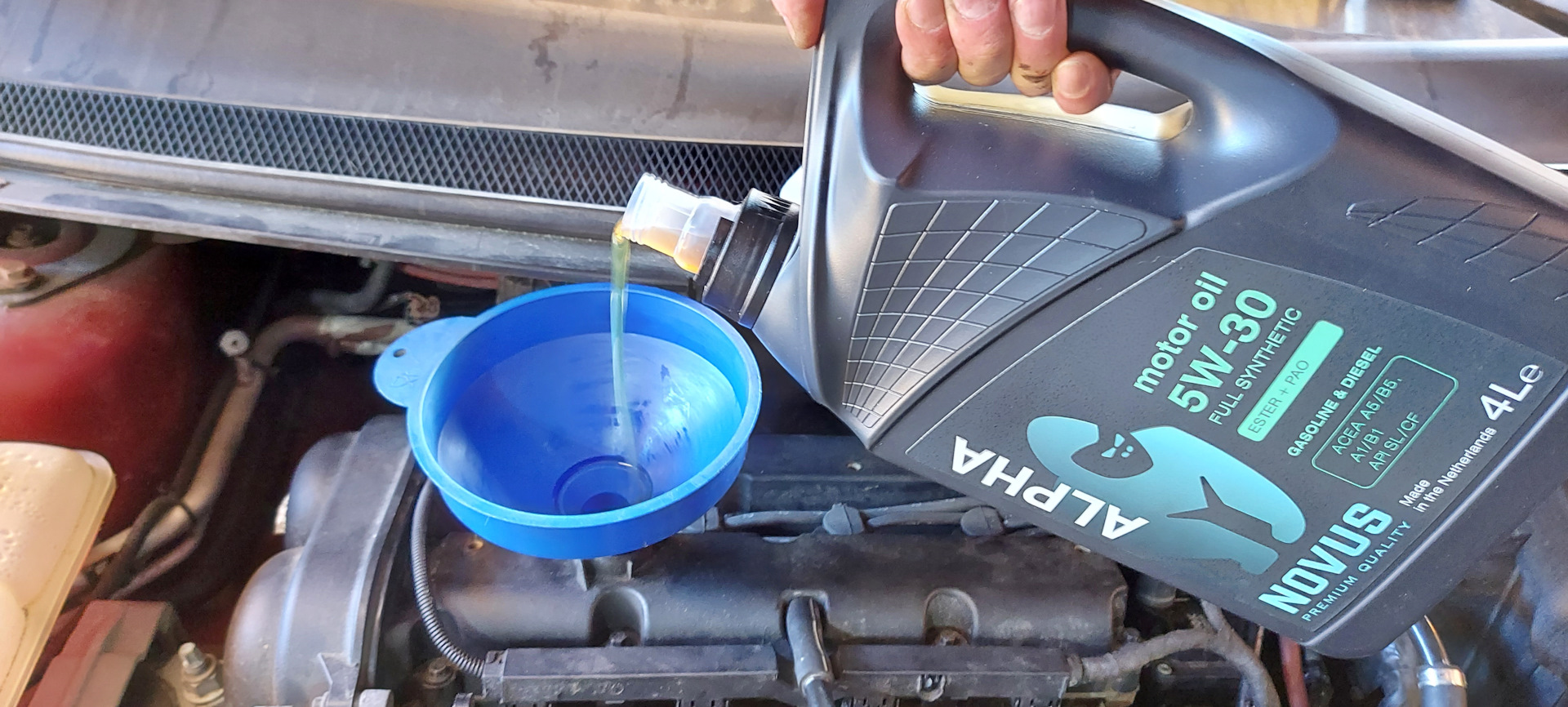 Рециркуляция картерных газов и ALPHA ! — Ford Focus II Hatchback, 1,6 л ...