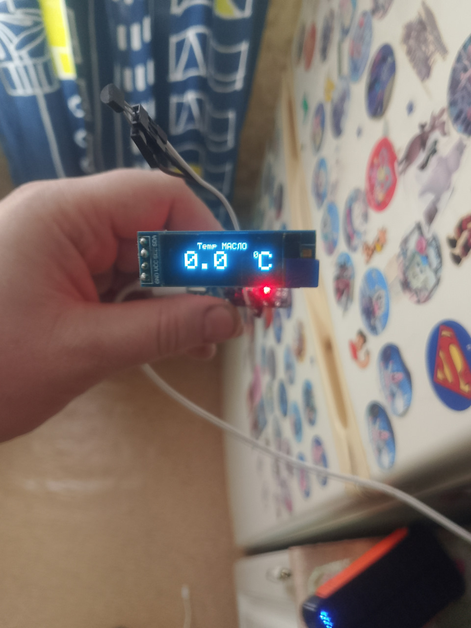 Температура на Oled display 128x32 — Opel Zafira B, 1,8 л, 2006