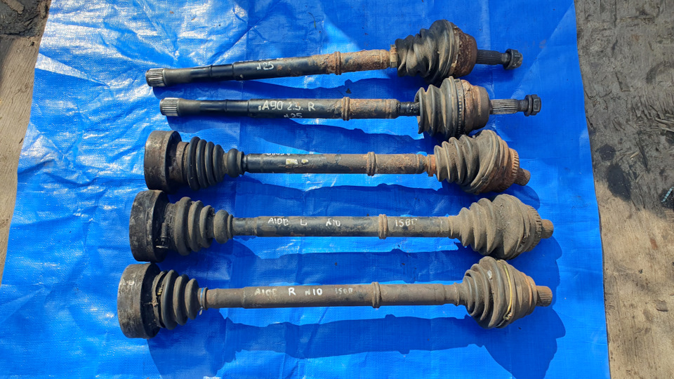 Привод полуось на ауди 80 90 100 А4 А6 на Audi 100 (C4), Audi A4 (B6 ...