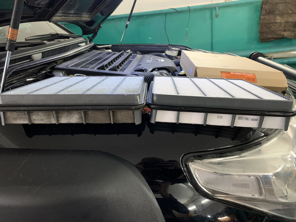 слева оригинал, справа Masuma — Toyota Land Cruiser 200