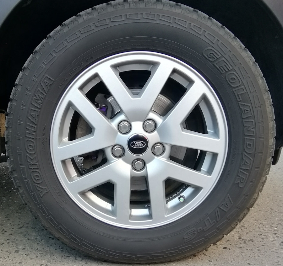 Ищется литой диск, 18 дюймов. — Land Rover Discovery III, 2,7 л, 2007 ...