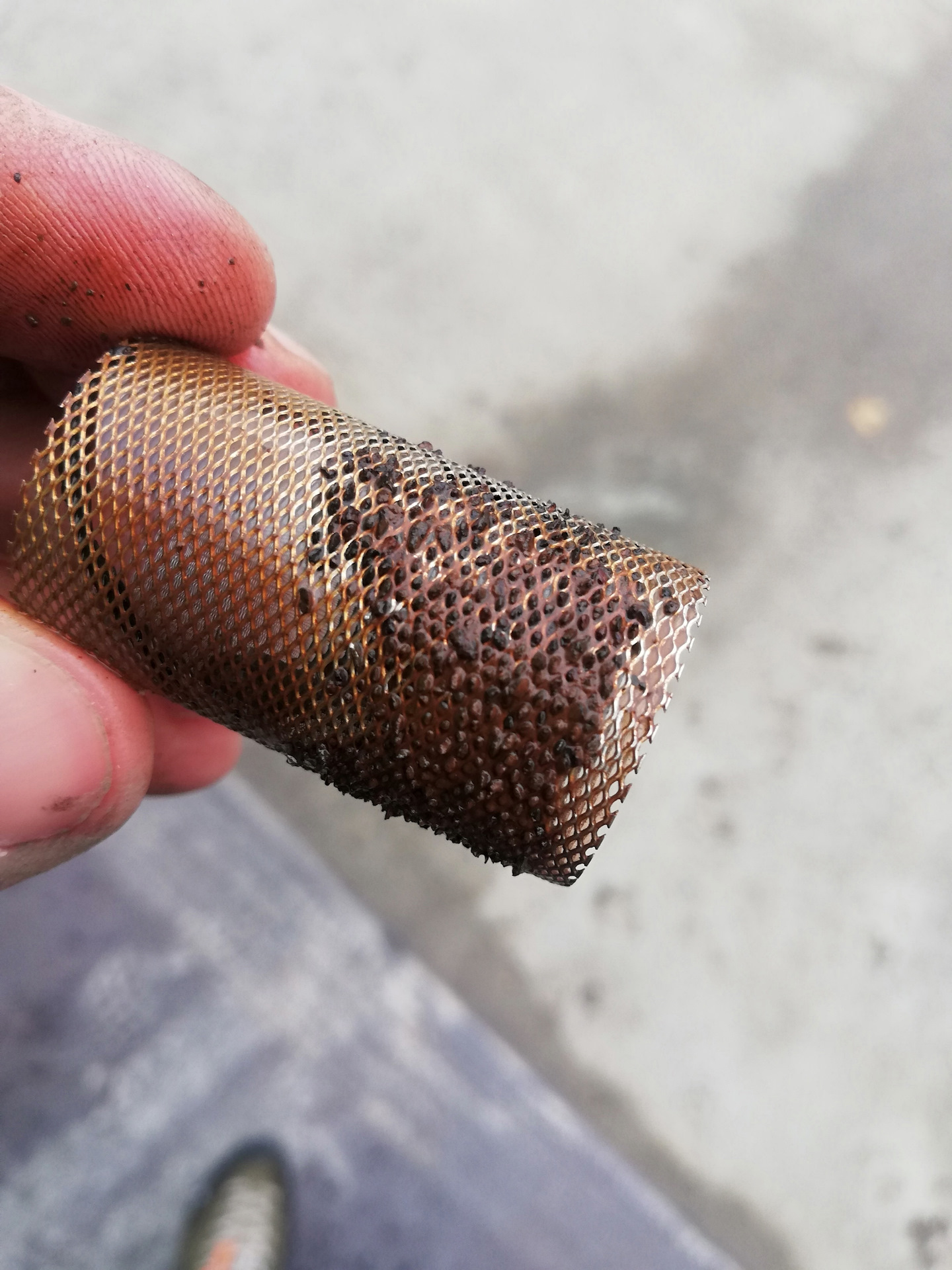 Сантехнический фильтр ОЖ спустя 8 месяцев… — УАЗ Patriot, 2,7 л., 2015 ...