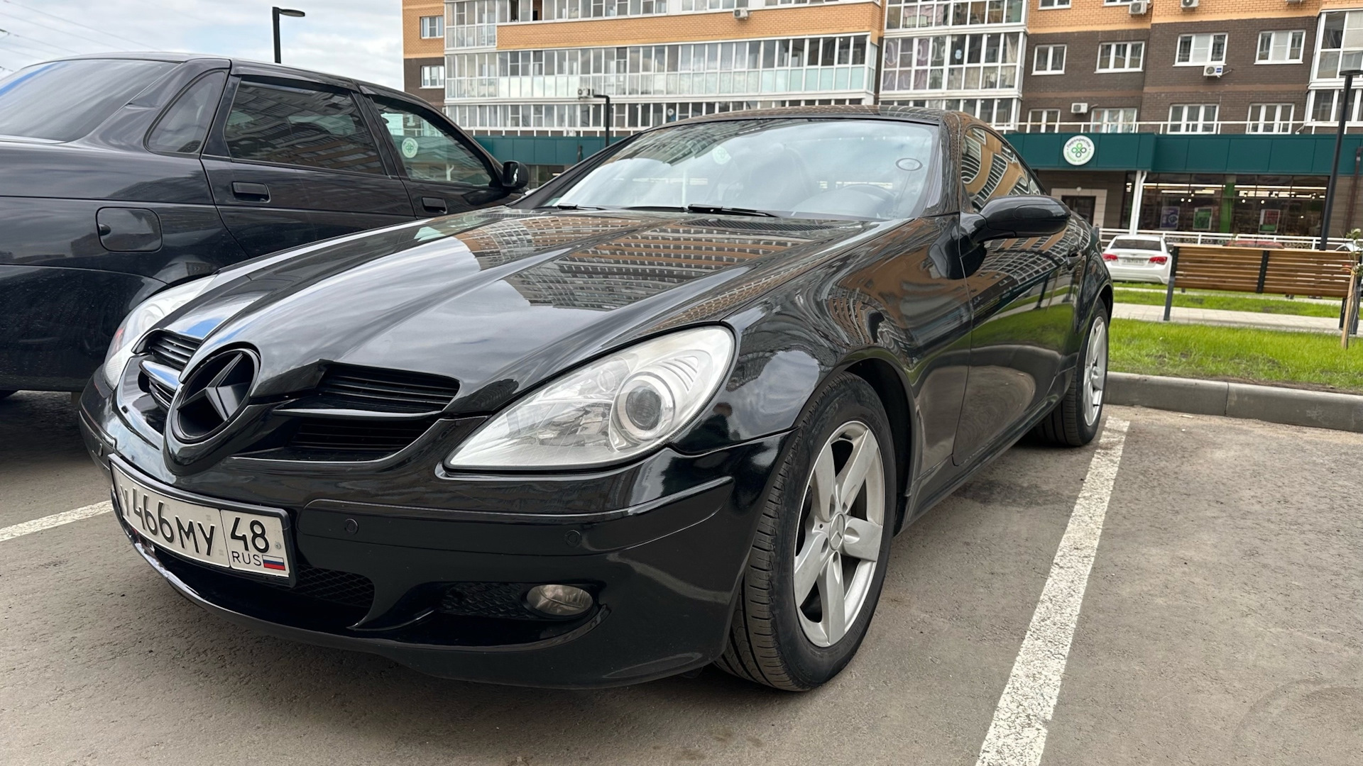 Mercedes-Benz SLK (R171) 3.0 бензиновый 2005 | 카브리올레 🖤 на DRIVE2