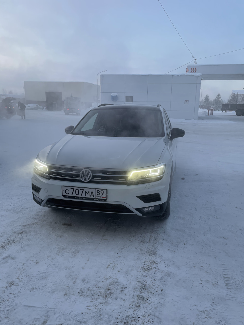 Самая холодная тысяча км — 45 — Volkswagen Tiguan (2G), 1,4 л, 2019 года |  путешествие | DRIVE2