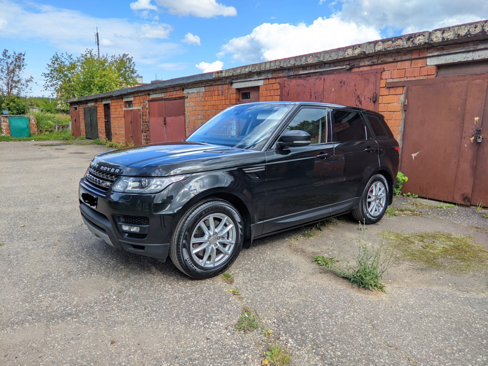 Установка колес R22 вместо 19 — Land Rover Range Rover Sport (2G), 3 л ...