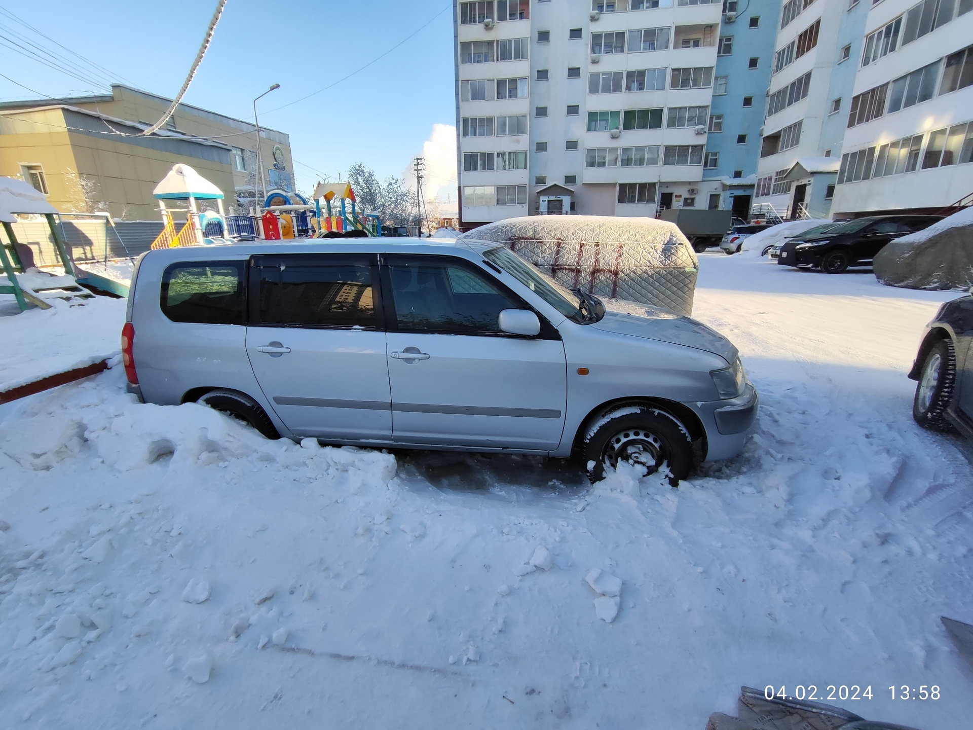 Разогрев машины в -33С — Toyota E 140, 1,5 л, 2007 года | наблюдение |  DRIVE2