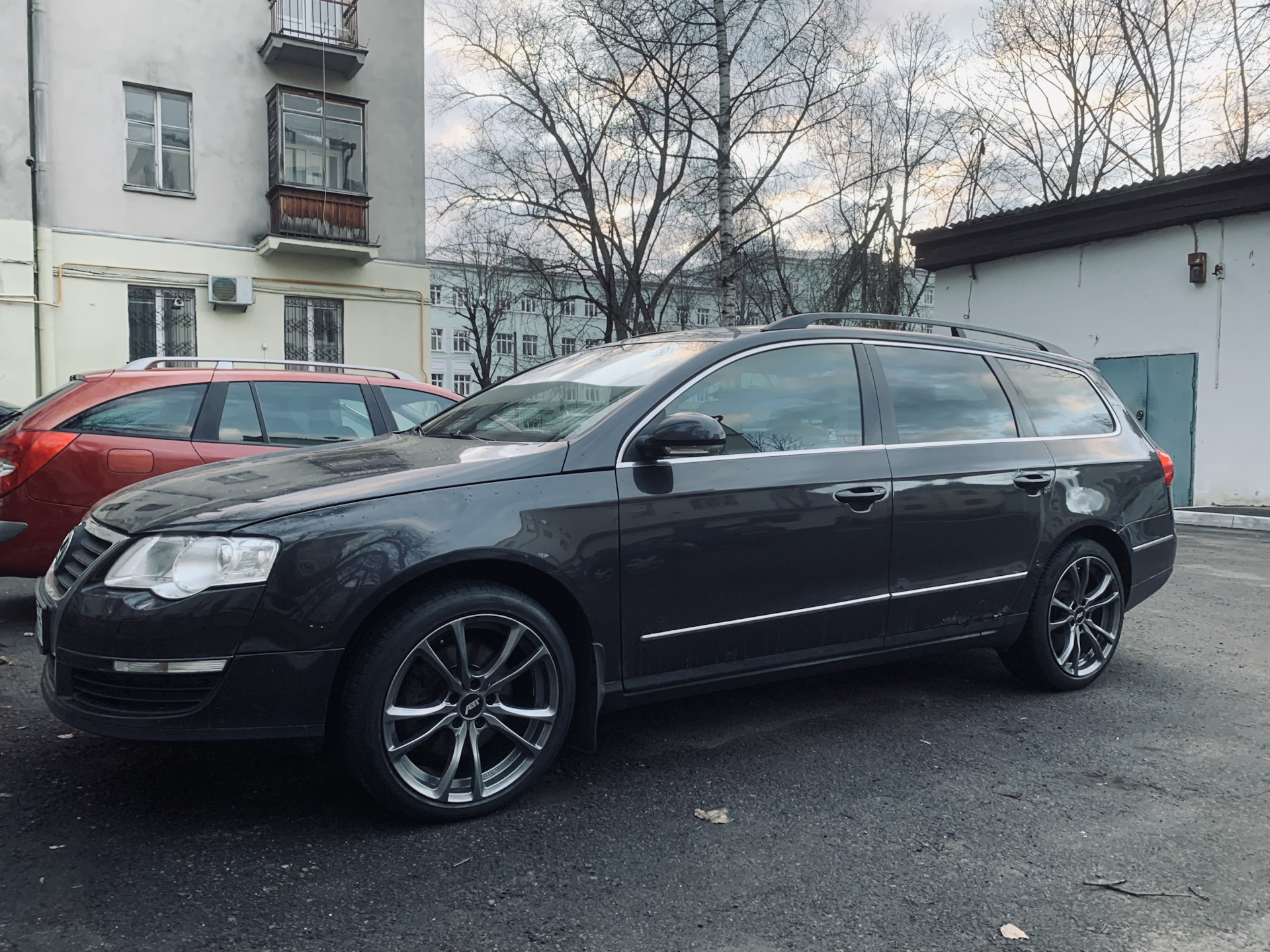 Диски R18 ABT — SPORT ER-C — Volkswagen Passat B6, 2 л, 2006 года ...
