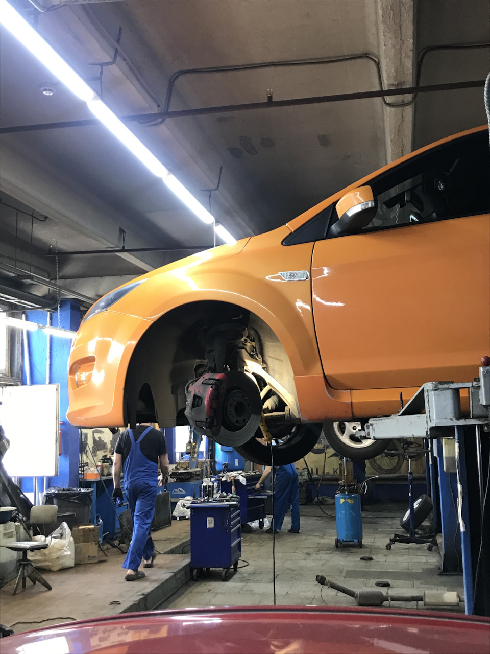 Замена внешнего ШРУСа — Ford Focus ST II, 2,5 л, 2010 года | расходники ...