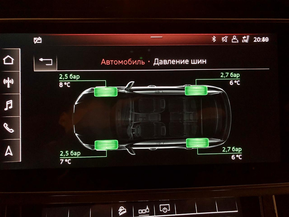 Как отключить tpms на ауди q7