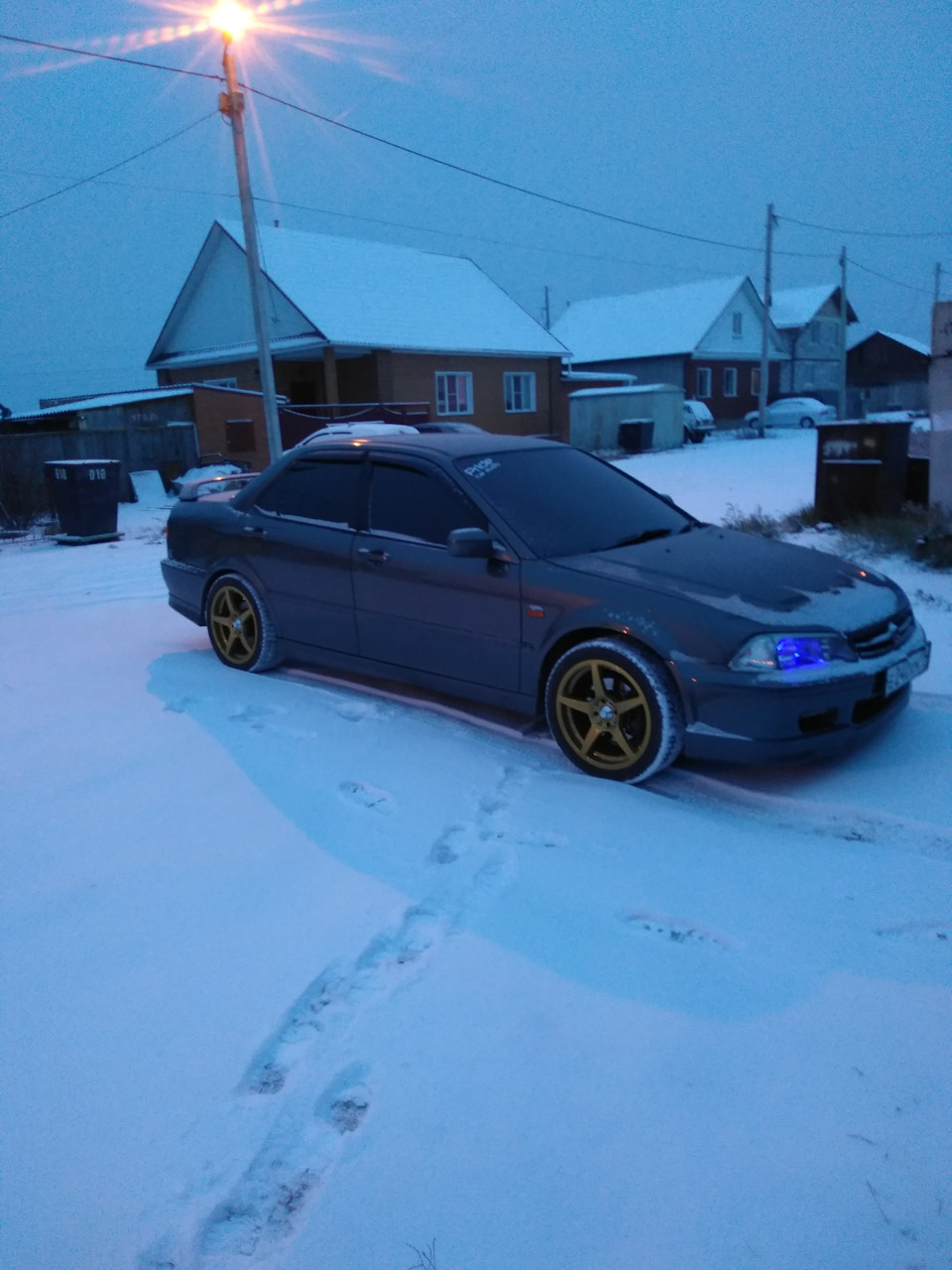 Снег — Honda Torneo, 2 л, 1997 года | фотография | DRIVE2