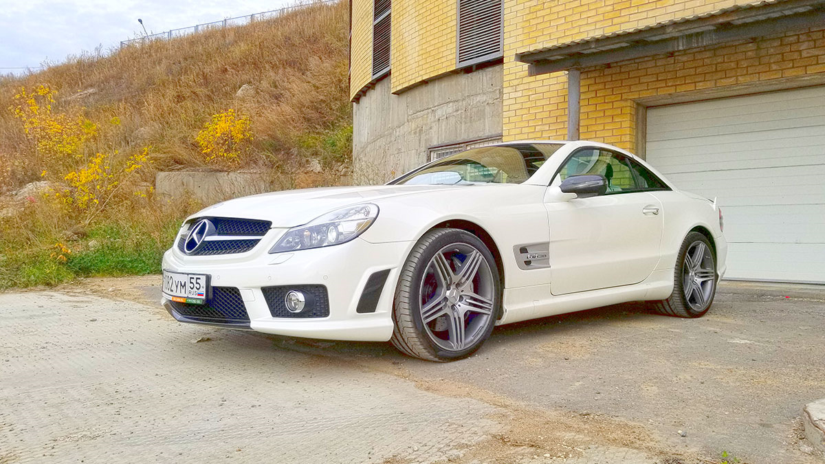 Продажа Mercedes-Benz SL 63 AMG (R230) 2010 (бензин, АКПП) — с историей  обслуживания — DRIVE2.RU