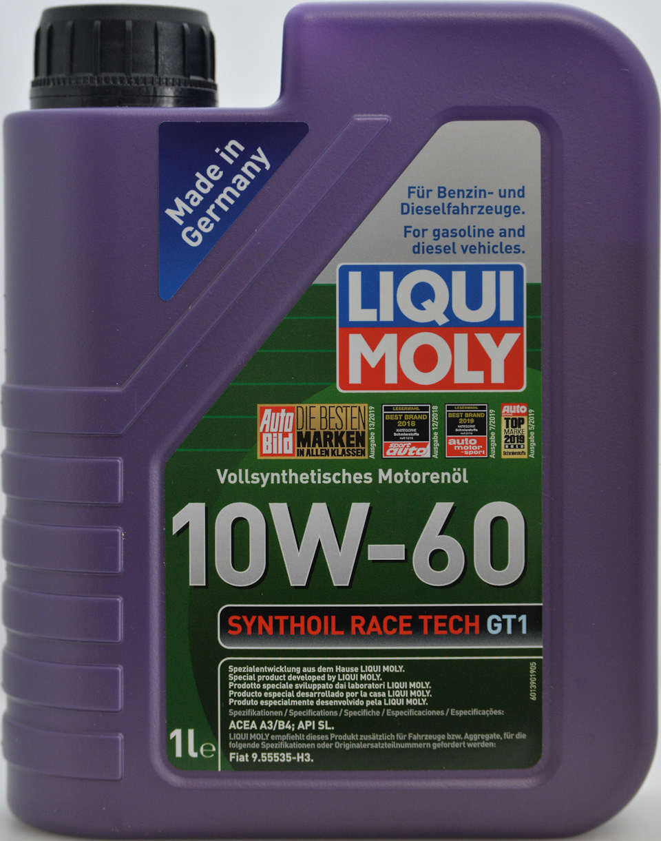 LIQUI MOLY 10W60 SL/CF A3/B4. Пример вязкого масла для "отжигов"! — DRIVE2