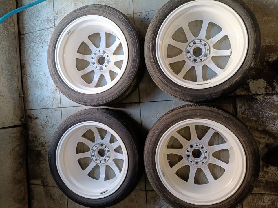Шины летние Triangle Group 205/50 R17, литые диски WORK 7,5Jx17 ET42 ...