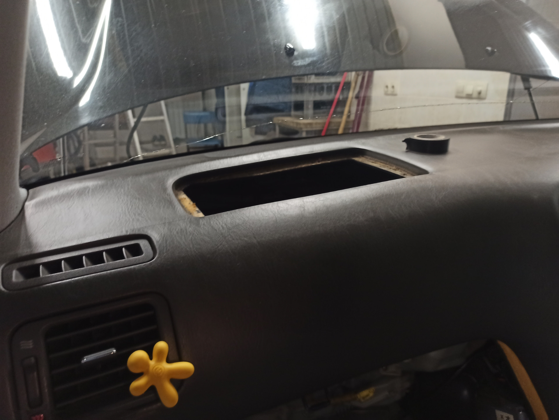 Замена тросика печки — made in Japan — Toyota Cresta (100), 2,5 л, 1997 ...