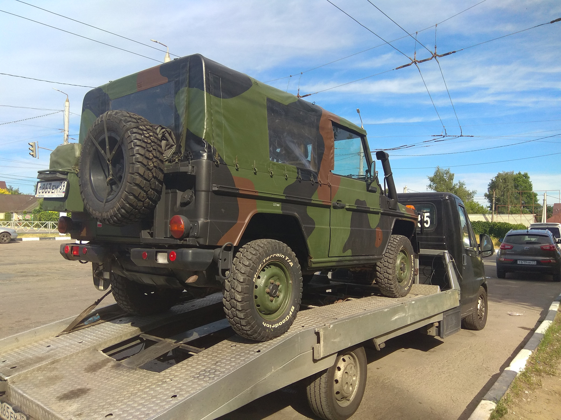 Волк прибыл в Тулу. Шок и разочарование… — Mercedes-Benz G-Class  (W460/W461), 2,5 л, 1993 года | встреча | DRIVE2