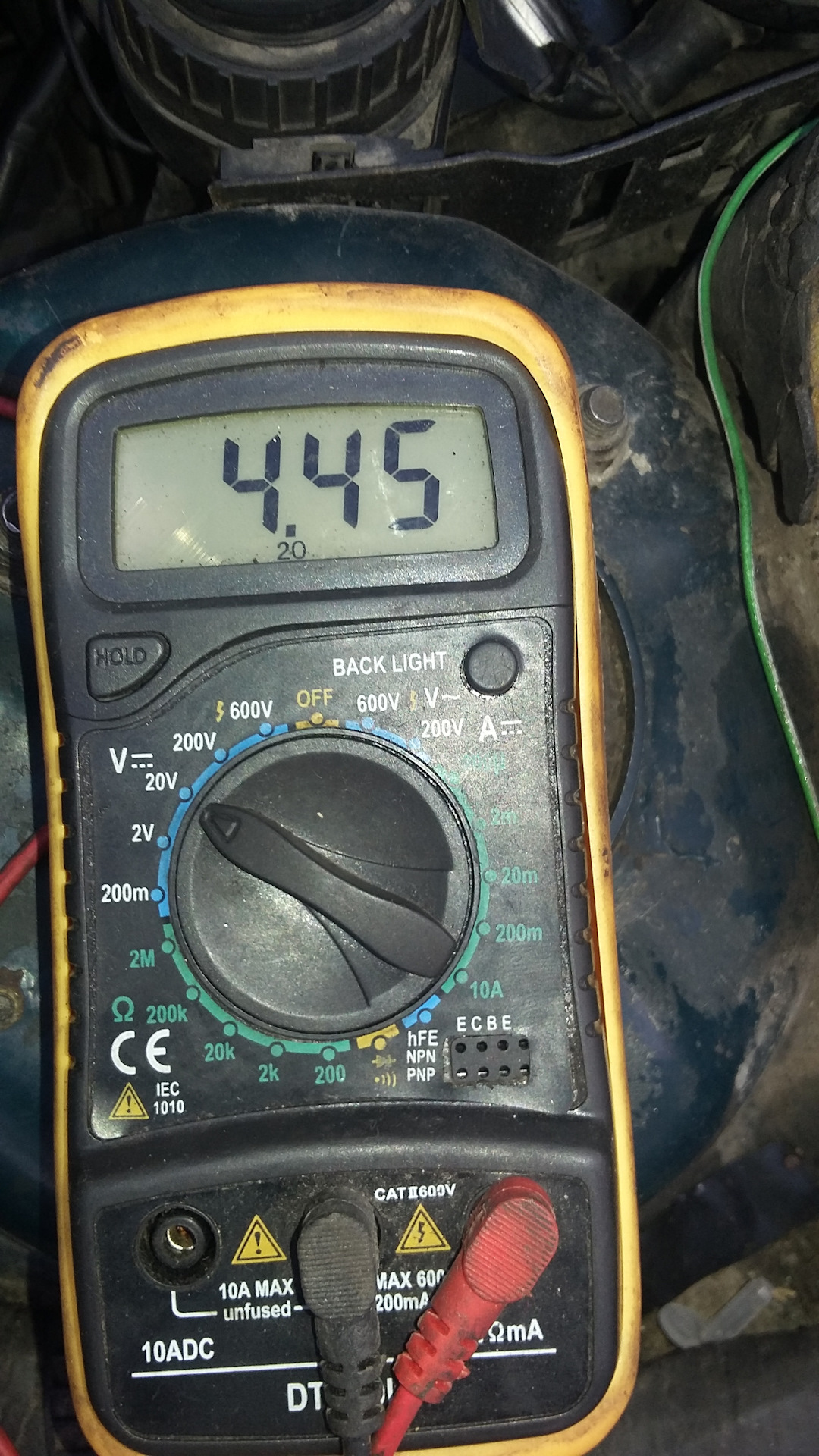 Рабочие показания ДПДЗ М50 2.0 безванус и сопротивление обмотки катушки ...